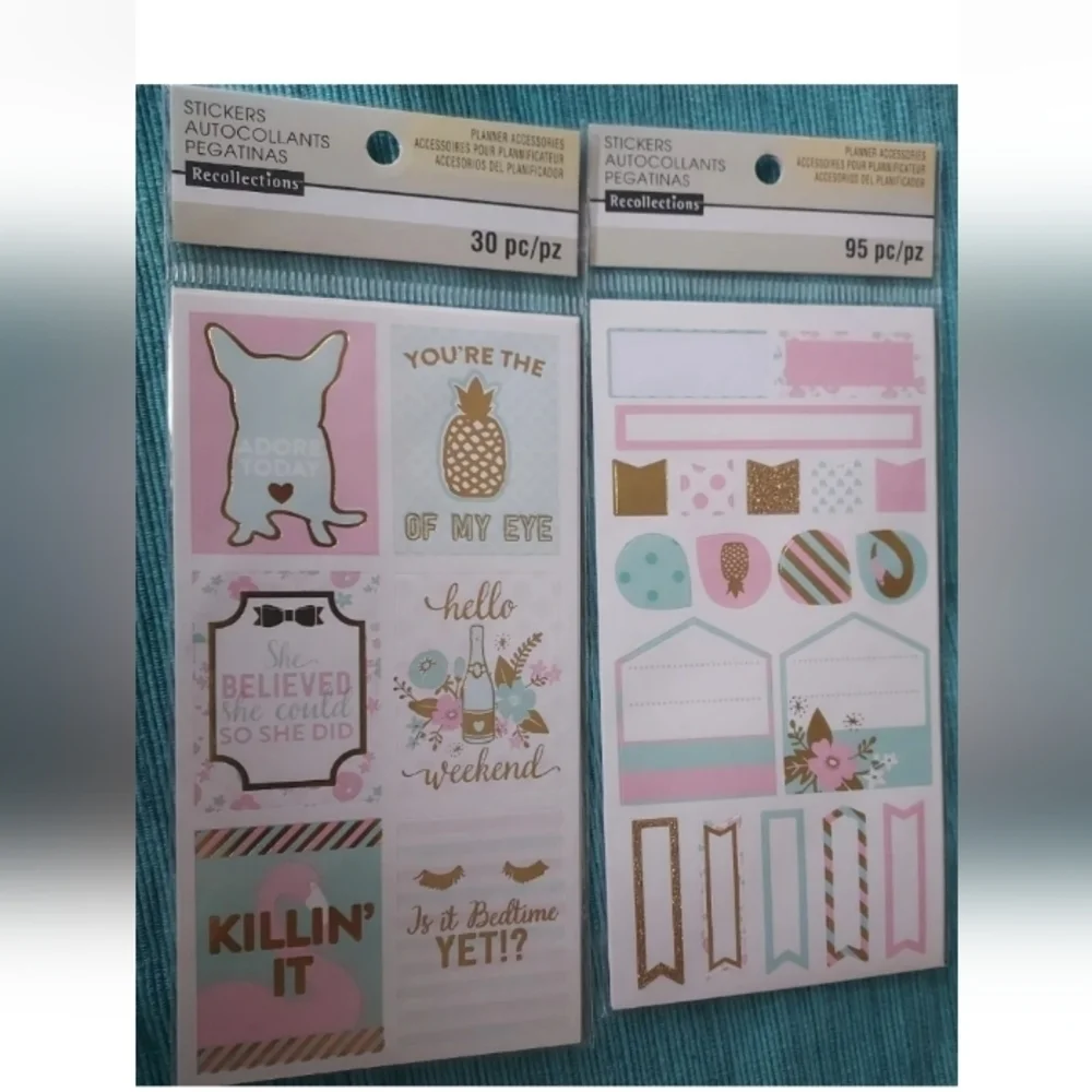 Recollections stickers autocollants